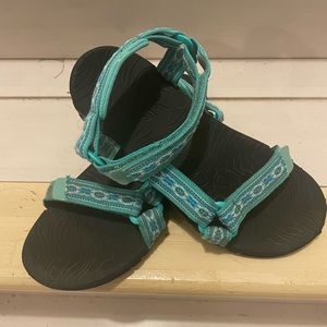 Turquoise Tevas
